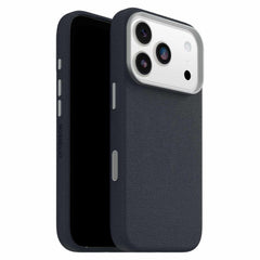 7799052 Symmetry Cactus Leather MagSafe Case w/Camera Control iPhone 17 Pro Riverside (Blue)