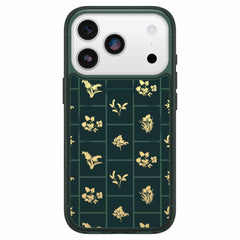 7798898 Symmetry Clear MagSafe Case w/Camera Control iPhone 17 Pro Golden Bloom (Green)