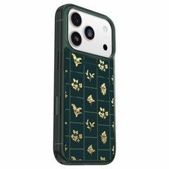 7798898 Symmetry Clear MagSafe Case w/Camera Control iPhone 17 Pro Golden Bloom (Green)