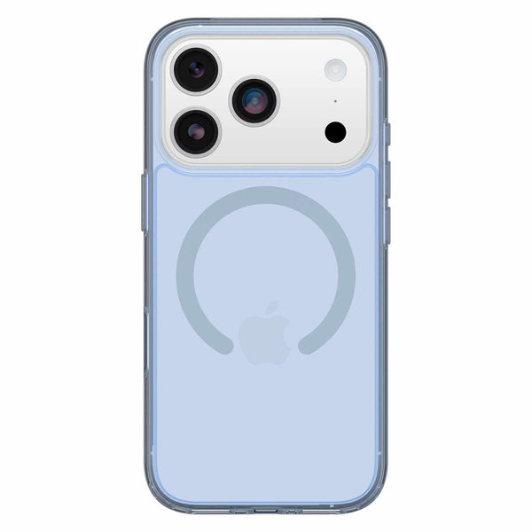 OtterBox Symmetry Clear MagSafe Case w/Camera Control Silver Glade (Blue) for iPhone 17 Pro
