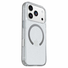 OtterBox Symmetry Clear MagSafe Case w/Camera Control Stardust 3.0 with Blue Tint (Clear) for iPhone 17 Pro