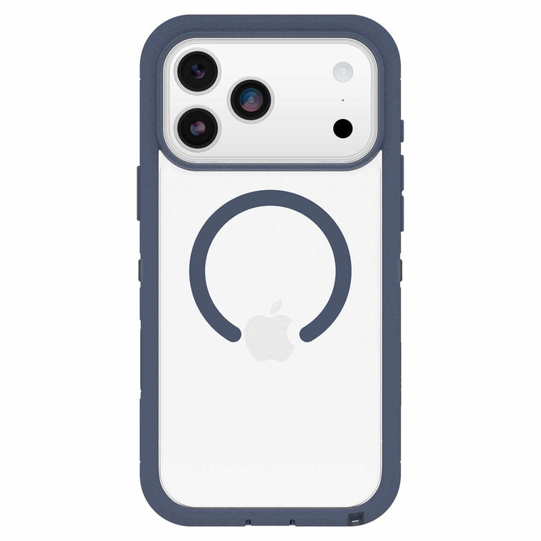 7798468 Defender Pro XT Clear MagSafe Case w/Camera Control iPhone 17 Pro Max Bootcut (Blue)