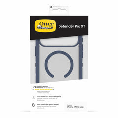 7798468 Defender Pro XT Clear MagSafe Case w/Camera Control iPhone 17 Pro Max Bootcut (Blue)