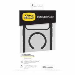 7798469 Defender Pro XT Clear MagSafe Case w/Camera Control iPhone 17 Pro Max Dark Side (Black)