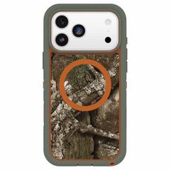 7798437 Defender Pro XT Clear MagSafe Case w/Camera Control iPhone 17 Pro Max Realtree Apx (Green)