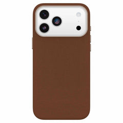 OtterBox Symmetry Cactus Leather MagSafe Case w/Camera Control Dessert Saddle (Brown) for iPhone 17 Pro Max