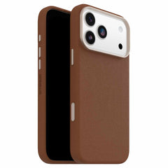 OtterBox Symmetry Cactus Leather MagSafe Case w/Camera Control Dessert Saddle (Brown) for iPhone 17 Pro Max
