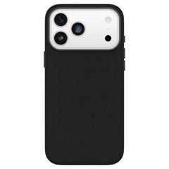7799060 Symmetry Cactus Leather MagSafe Case w/Camera Control iPhone 17 Pro Max Noir Ash (Black)