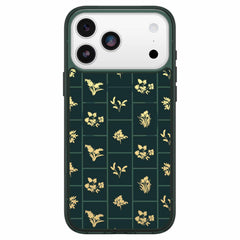 OtterBox Symmetry Clear MagSafe Case w/Camera Control Golden Bloom (Green) for iPhone 17 Pro Max