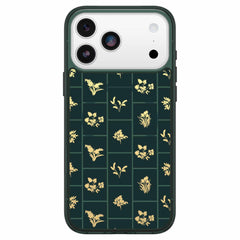 7798906 Symmetry Clear MagSafe Case w/Camera Control iPhone 17 Pro Max Golden Bloom (Green)