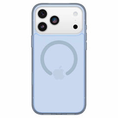 7798873 Symmetry Clear MagSafe Case w/Camera Control iPhone 17 Pro Max Silver Glade (Blue)