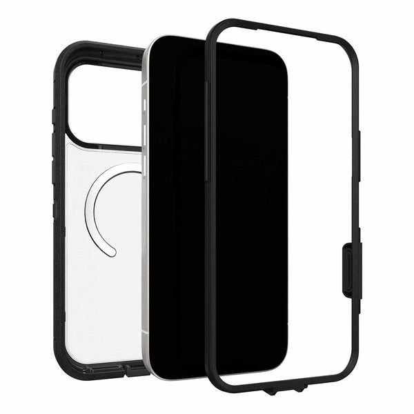 76000103 Defender Pro XT Clear MagSafe Case w/Holster in Bulk Packaging iPhone 17 Pro Max Dark Side (Black)
