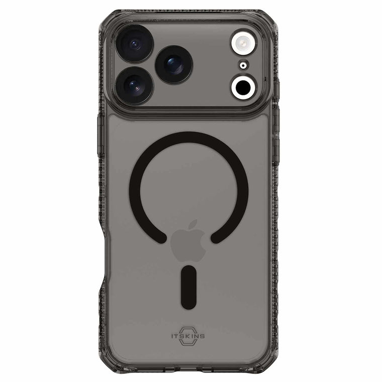 ITSKINS Hybrid_R Vapor MagSafe Case Smoke for iPhone 17 Pro Max