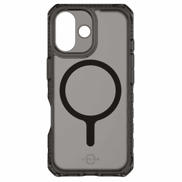 ITSKINS Hybrid_R Vapor MagSafe Case Smoke for iPhone 17