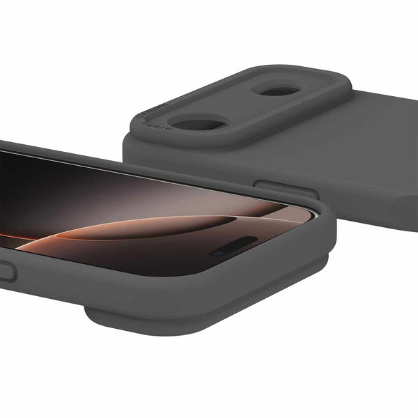 AP7RAVSIKBLCK Velvet MagSafe Case iPhone Air Ash