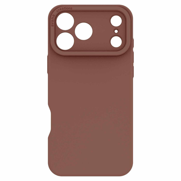 AP7XAVSIKMOCC Velvet MagSafe Case iPhone 17 Pro Mocha