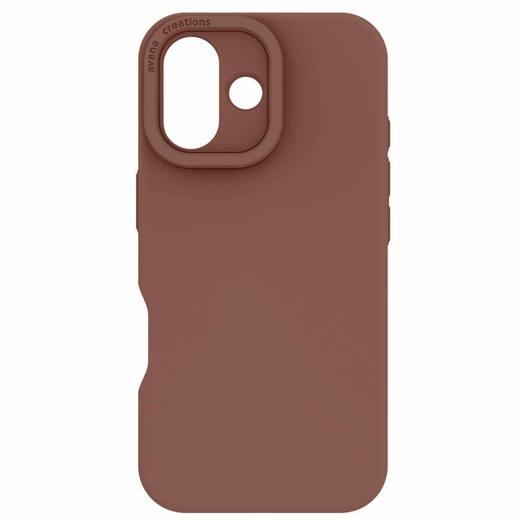 AP7NAVSIKMOCC Velvet MagSafe Case iPhone 17 Mocha