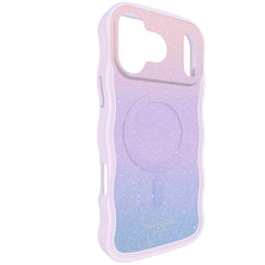 KS057256 Wavy MagSafe Case iPhone 17 Pro Max Opal Glitter