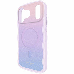 KS057256 Wavy MagSafe Case iPhone 17 Pro Max Opal Glitter