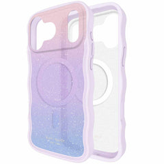 KS057256 Wavy MagSafe Case iPhone 17 Pro Max Opal Glitter