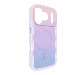 KS057330 Wavy MagSafe Case iPhone 17 Pro Opal Glitter