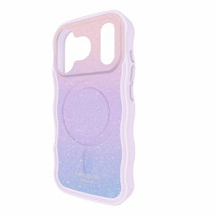 KS057330 Wavy MagSafe Case iPhone 17 Pro Opal Glitter