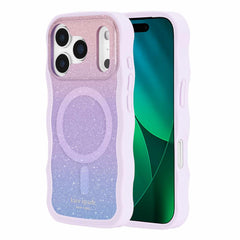 Kate Spade Wavy MagSafe Case Opal Glitter for iPhone 17 Pro