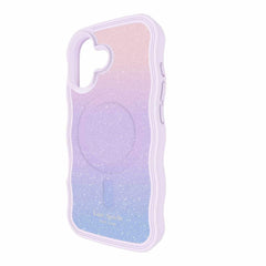 KS057412 Wavy MagSafe Case iPhone 17 Opal Glitter