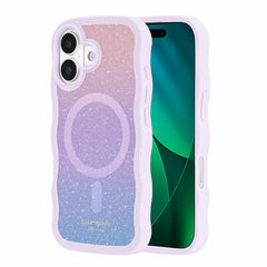Kate Spade Wavy MagSafe Case Opal Glitter for iPhone 17