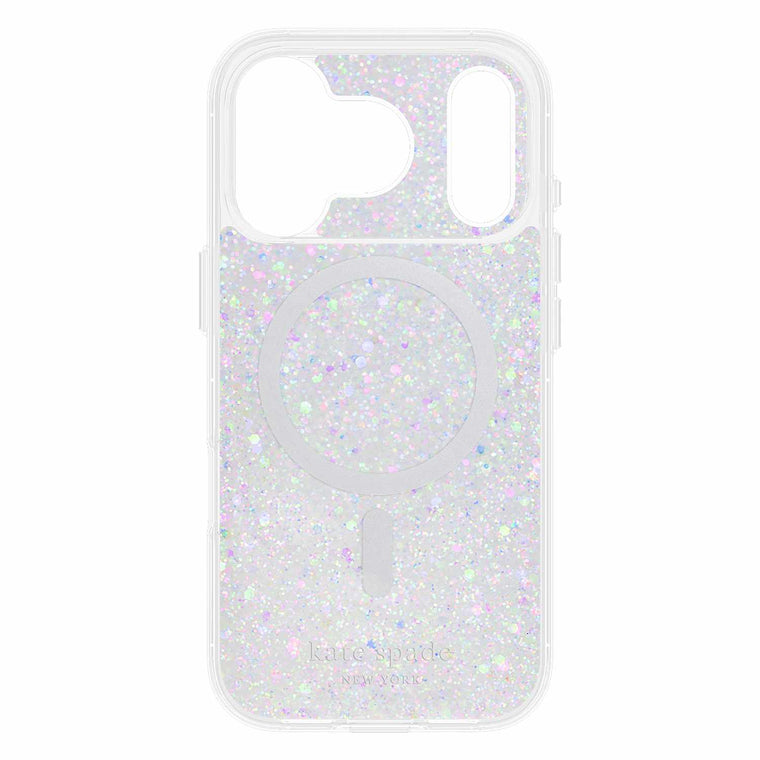 KS057314 Protective MagSafe Case iPhone 17 Pro Chunky Glitter Iridescent