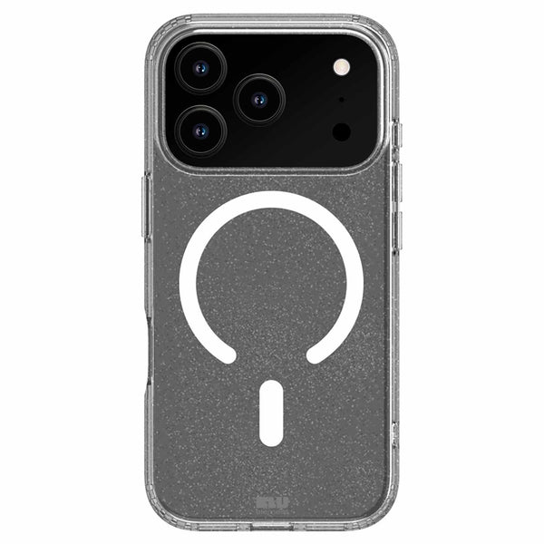 Blu Element DropZone Rugged MagSafe Case Clear Glitter for iPhone 17 Pro