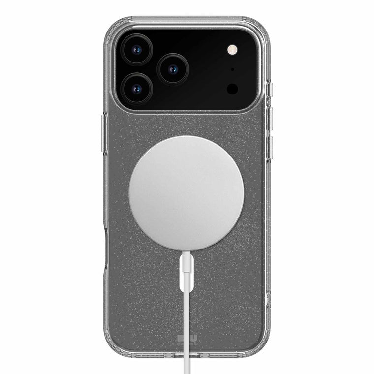 Blu Element DropZone Rugged MagSafe Case Clear Glitter for iPhone 17 Pro Max