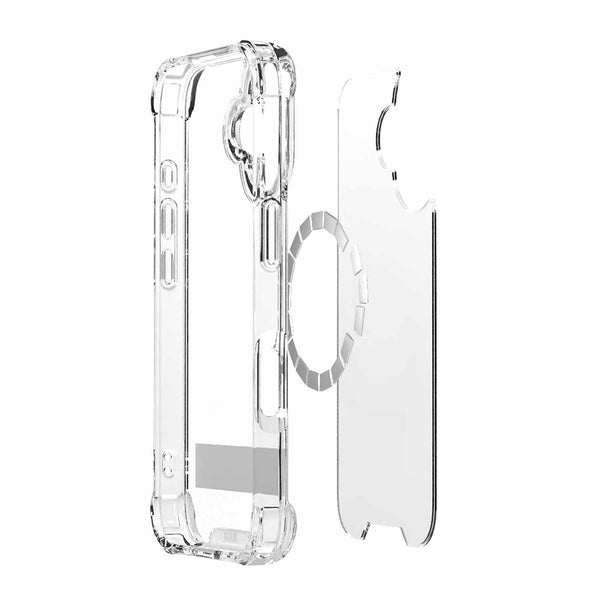 Blu Element DropZone Rugged MagSafe w/kickstand Case Clear for iPhone 17