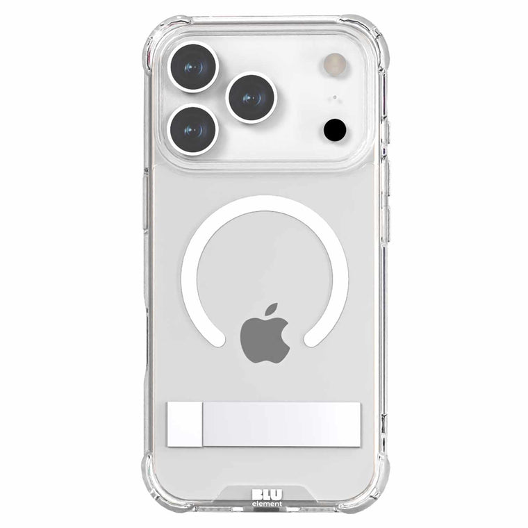 Blu Element DropZone Rugged MagSafe w/kickstand Case Clear for iPhone 17 Pro