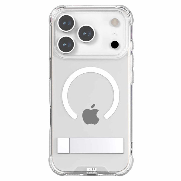 Blu Element DropZone Rugged MagSafe w/kickstand Case Clear for iPhone 17 Pro