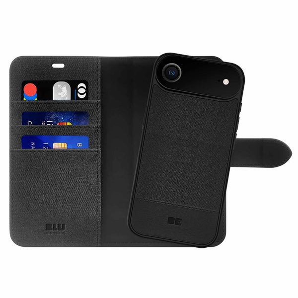 Blu Element Folio 2-in-1 Case Black for iPhone Air