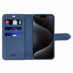 Blu Element Folio 2-in-1 MagSafe Case Lazuli Blue for iPhone 17