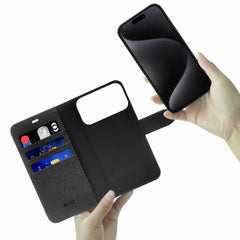 Blu Element Folio 2-in-1 MagSafe Case Black for iPhone 17 Pro Max