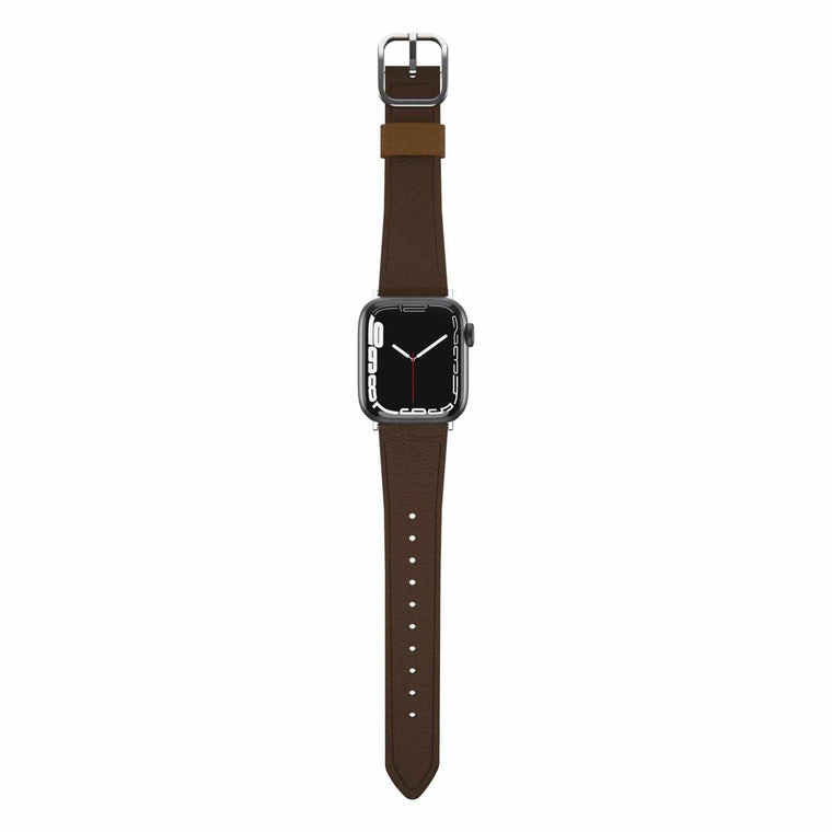 7795606 Symmetry Cactus Leather Watch Band Apple Watch 41/40/38mm Rich Adobe