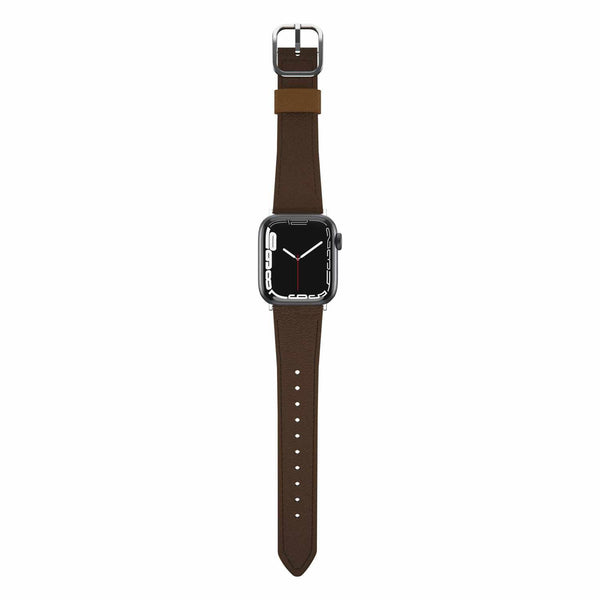 7795606 Symmetry Cactus Leather Watch Band Apple Watch 41/40/38mm Rich Adobe