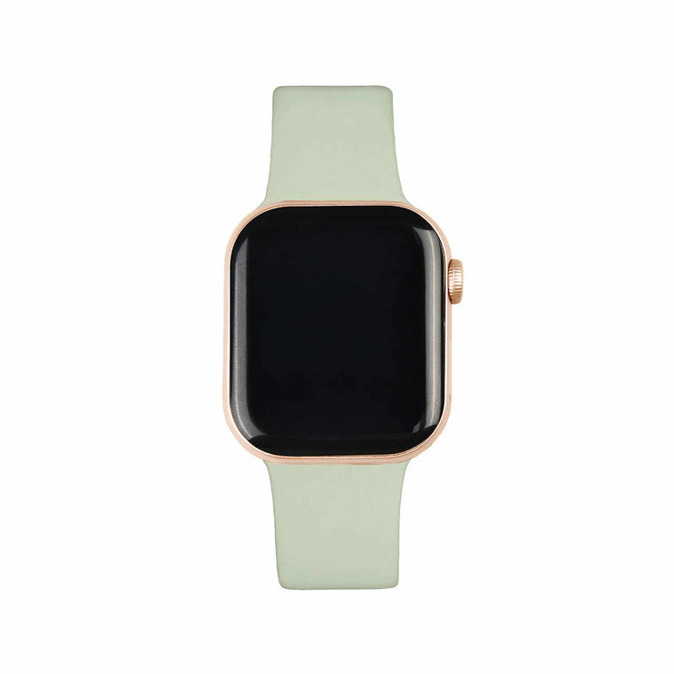 Ideal of Sweden Silicone Watch Band (M/L) Sage Green for Apple Watch Series 10 42/41/40/38 mm