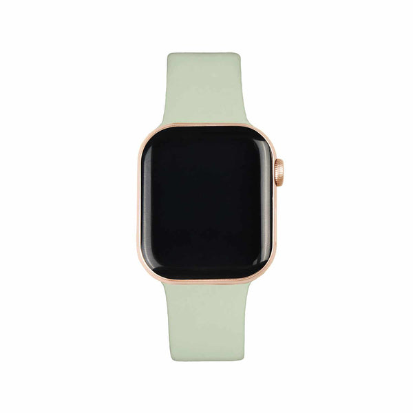 Ideal of Sweden Silicone Watch Band (M/L) Sage Green for Apple Watch Series 10 42/41/40/38 mm