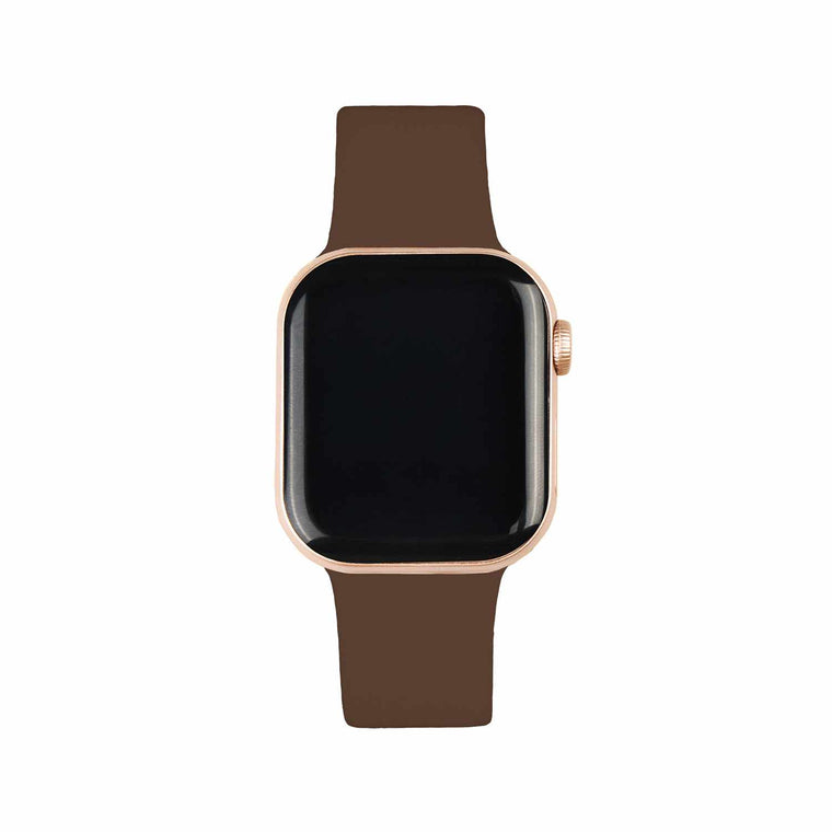 Ideal of Sweden Silicone Watch Band (M/L)Mocha Mousse for Apple Watch Series 10 42/41/40/38 mm