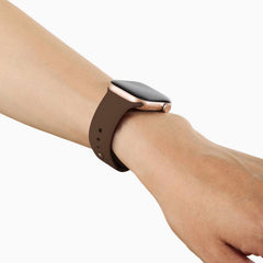 Ideal of Sweden Silicone Watch Band (M/L)Mocha Mousse for Apple Watch Series 10 42/41/40/38 mm