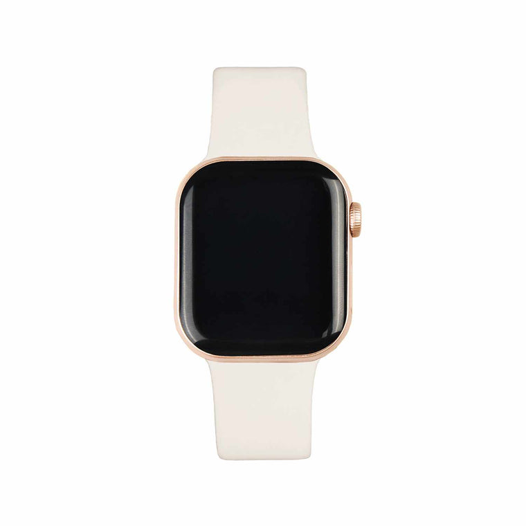 Ideal of Sweden Silicone Watch Band (M/L) Cloud Dancer for Apple Watch Series 10 42/41/40/38 mm