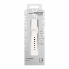 Ideal of Sweden Silicone Watch Band (M/L) Cloud Dancer for Apple Watch Series 10 42/41/40/38 mm