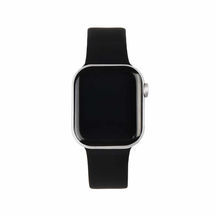 Ideal of Sweden Silicone Watch Band (M/L) Black forApple Watch Series 10 49/46/45/44/42 mm