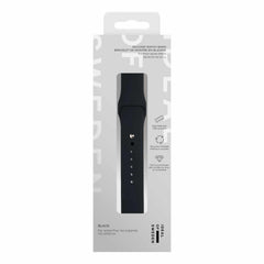 Ideal of Sweden Silicone Watch Band (M/L) Black forApple Watch Series 10 49/46/45/44/42 mm