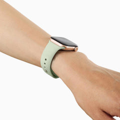 Ideal of Sweden Silicone Watch Band (M/L) Sage Green for Apple Watch Series 10 49/46/45/44/42 mm