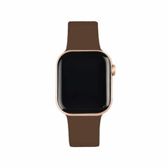 Ideal of Sweden Silicone Watch Band (M/L) Mocha Mousse for Apple Watch Series 10 49/46/45/44/42 mm